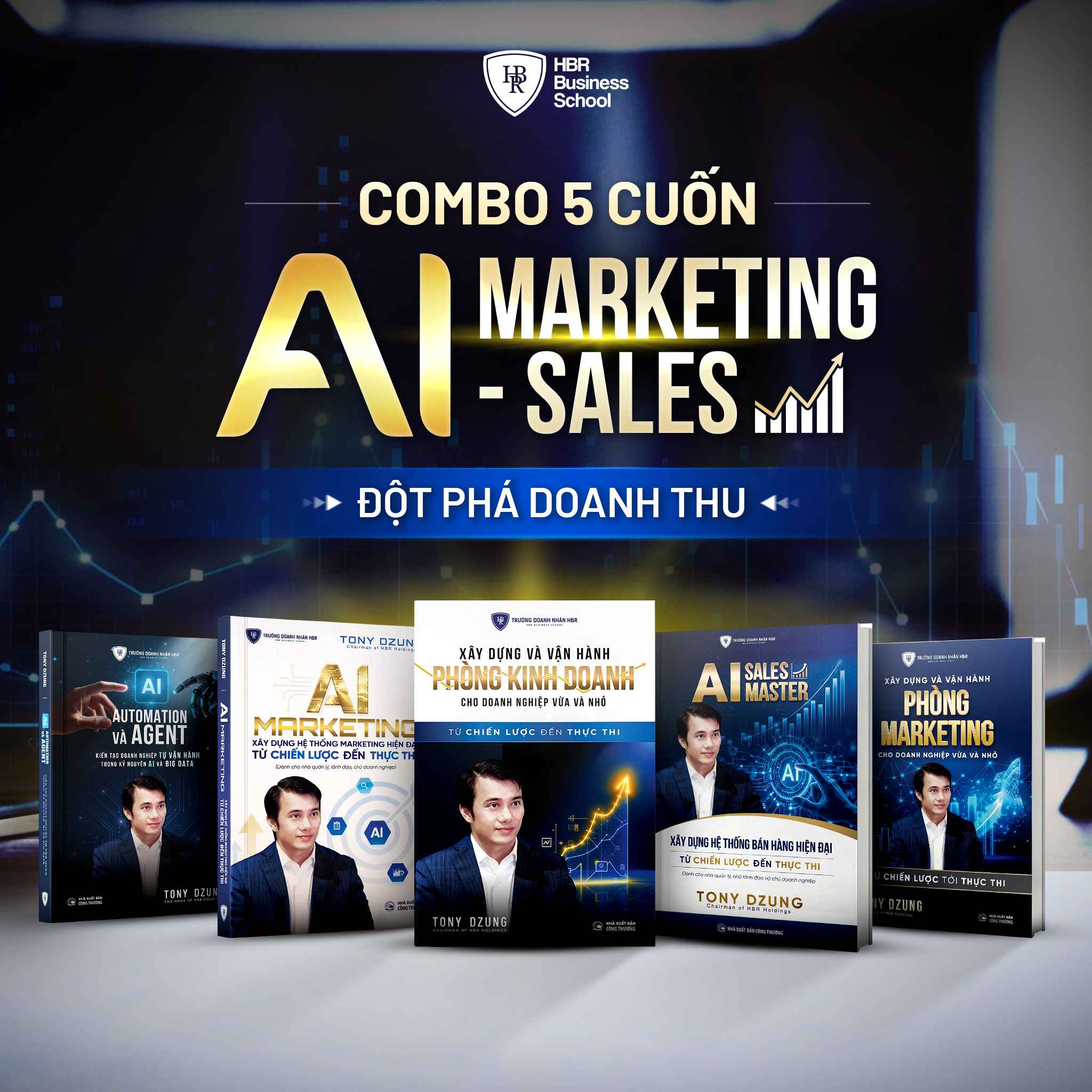 COMBO 5 CUỐN A.I MARKETING -SALE BỨT PHÁ DOANH SỐ